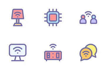 Internet des objets Icon Pack