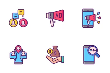 Internet Marketing Services Icon Pack