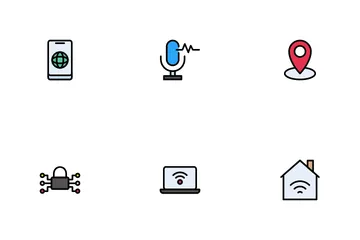 Internet Of Thing Icon Pack