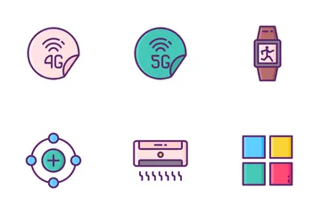 Internet Of Thing Icon Pack