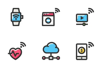 Internet Of Things - Basic Icon Pack