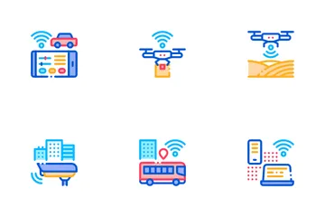 Internet Of Things IOT Icon Pack