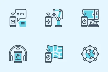 Internet Of Things (IOT) Icon Pack