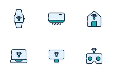 Internet Of Think Controls Icon Pack