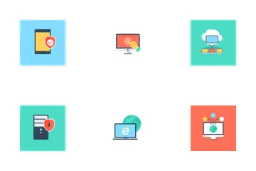 Internet Security And Technology Icon Pack