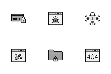 Segurança da Internet Pacote de Ícones