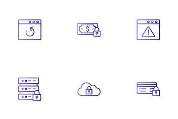 Internet sicherheit Symbolpack