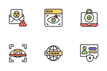 Internet-Sicherheit Symbolpack