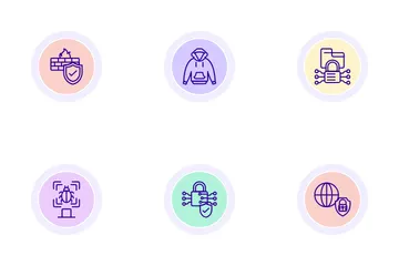 Internet-Sicherheit Symbolpack