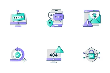 Internet-Sicherheit Symbolpack