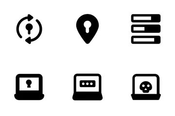 Internet-Sicherheit Symbolpack