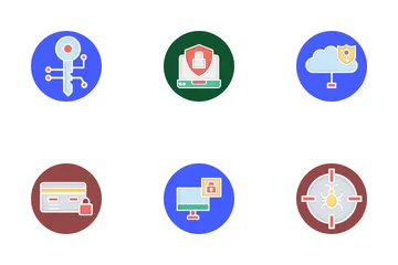 Internet-Sicherheit Symbolpack