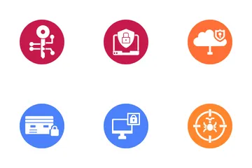 Internet-Sicherheit Symbolpack