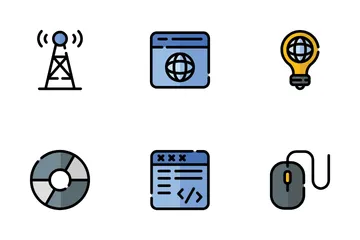 Internet Technology Icon Pack