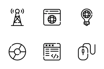 Internet Technology Icon Pack