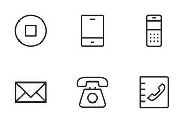Internet Vector Line Icons Icon Pack