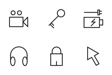 Internet Vector Line Icons Icon Pack