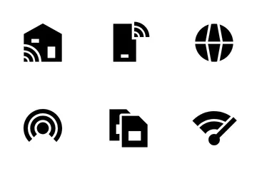 INTERNETVERBINDUNG Symbolpack