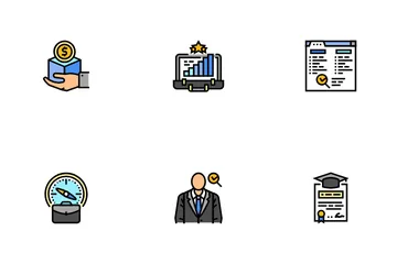 Interview Job Icon Pack