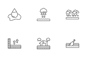 Inundación Paquete de Iconos