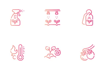 Invernadero Paquete de Iconos