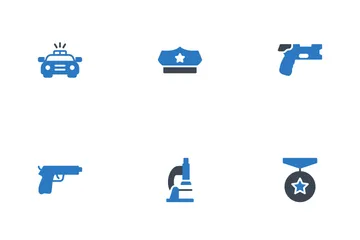 Investigação Criminal Icon Pack