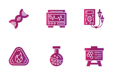 Investigación científica Paquete de Iconos