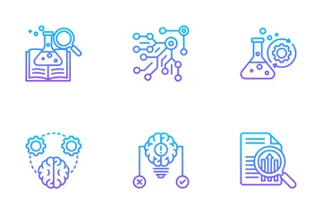 Investigación científica Paquete de Iconos