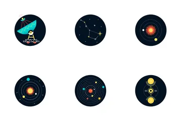 Investigación del espacio Icon Pack