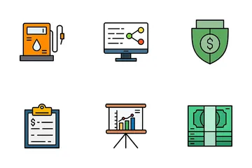 Investimento Pacote de Ícones