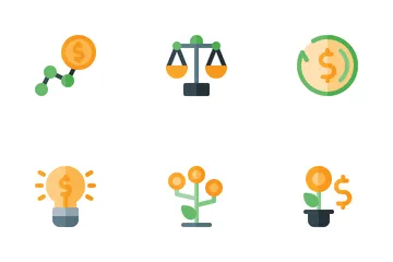 Investimento Pacote de Ícones