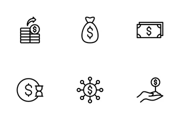 Investing And Finance Icon Pack