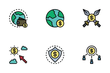 Investissement Icon Pack