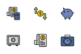 Investment And Finance Icon Pack
