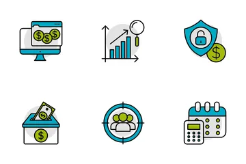 Investment Growth Icon Pack