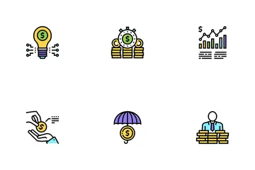 Investment Portfolio Icon Pack