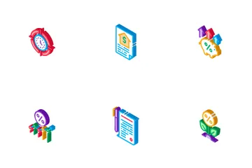 Investor Financial Icon Pack