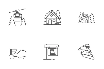 Invierno salvaje Paquete de Iconos