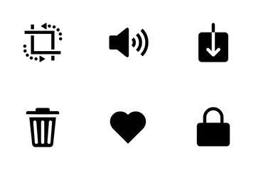 IOS 11 UI-Elemente Band 2 Symbolpack