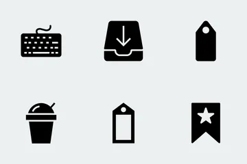 IOS And Android Glyphs Icon Pack