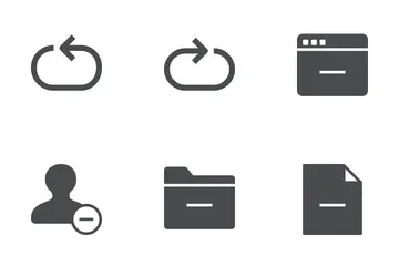 Ios Edge Glyph Icon Pack