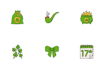 Dia de São Patrício na Irlanda Icon Pack