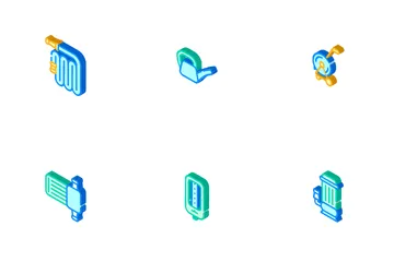 Irrigation System Icon Pack