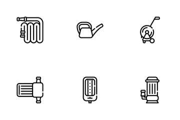 Irrigation System Icon Pack