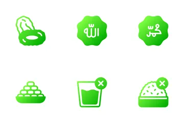 Islam und Ramadan Symbolpack