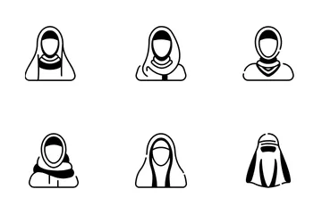 Islamic Avatar Icon Pack