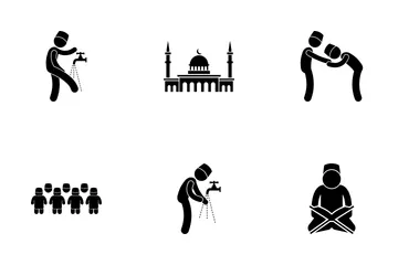 이슬람 문화 아이콘 팩