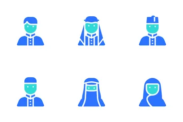 Islamic People Icon Pack