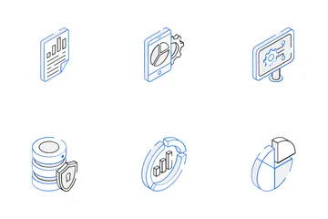 Isométrique Pack d'Icônes