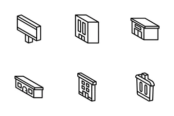 Isométrique Pack d'Icônes